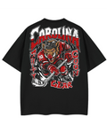 Carolina Hockey Enforcer Heavyweight Tee Front and Back