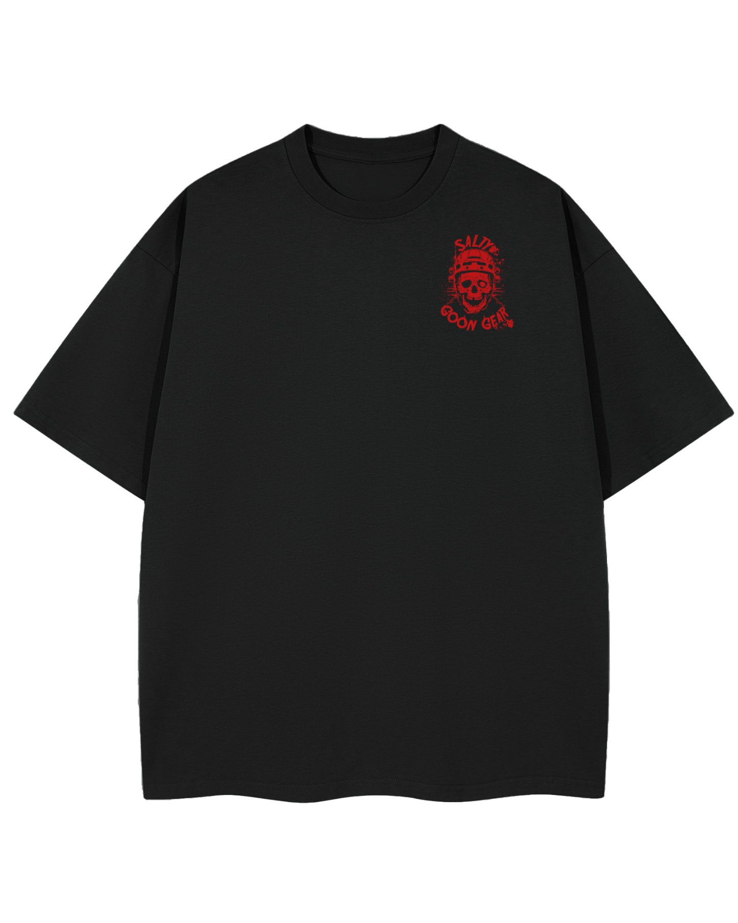 Carolina Hockey Enforcer Heavyweight Tee Front and Back