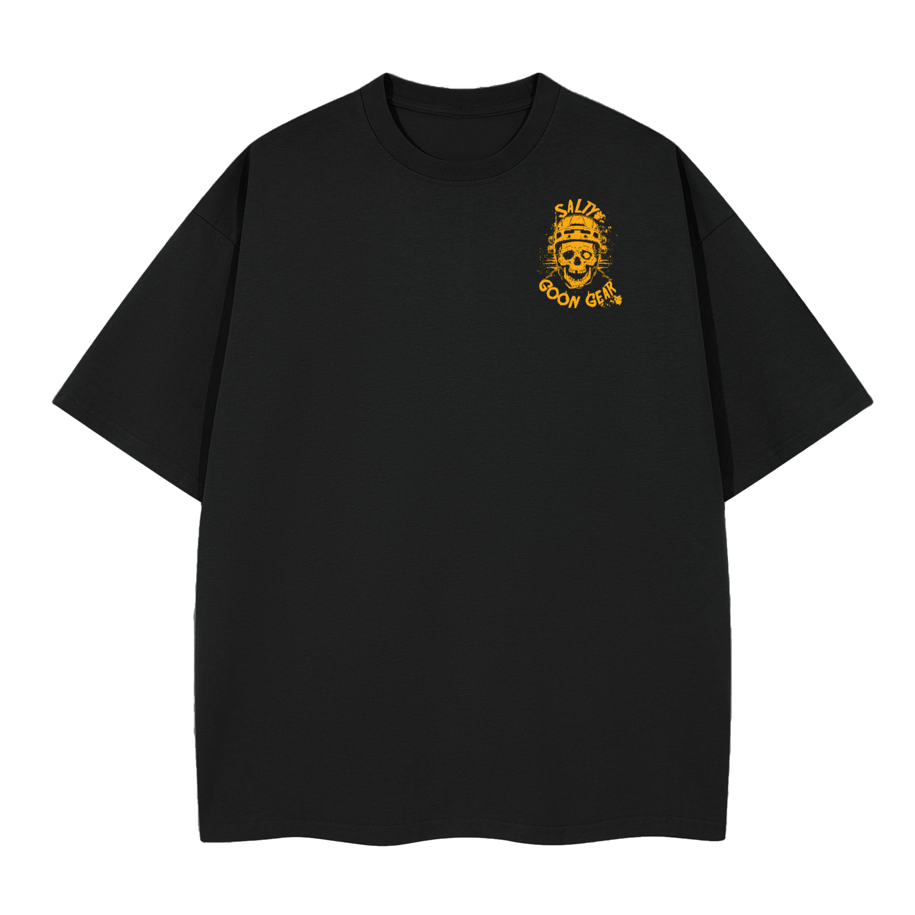 Buffalo Hockey Enforcer Heavy Tee Front and Back