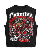 Carolina Hockey Enforcer Cropped Tank Top