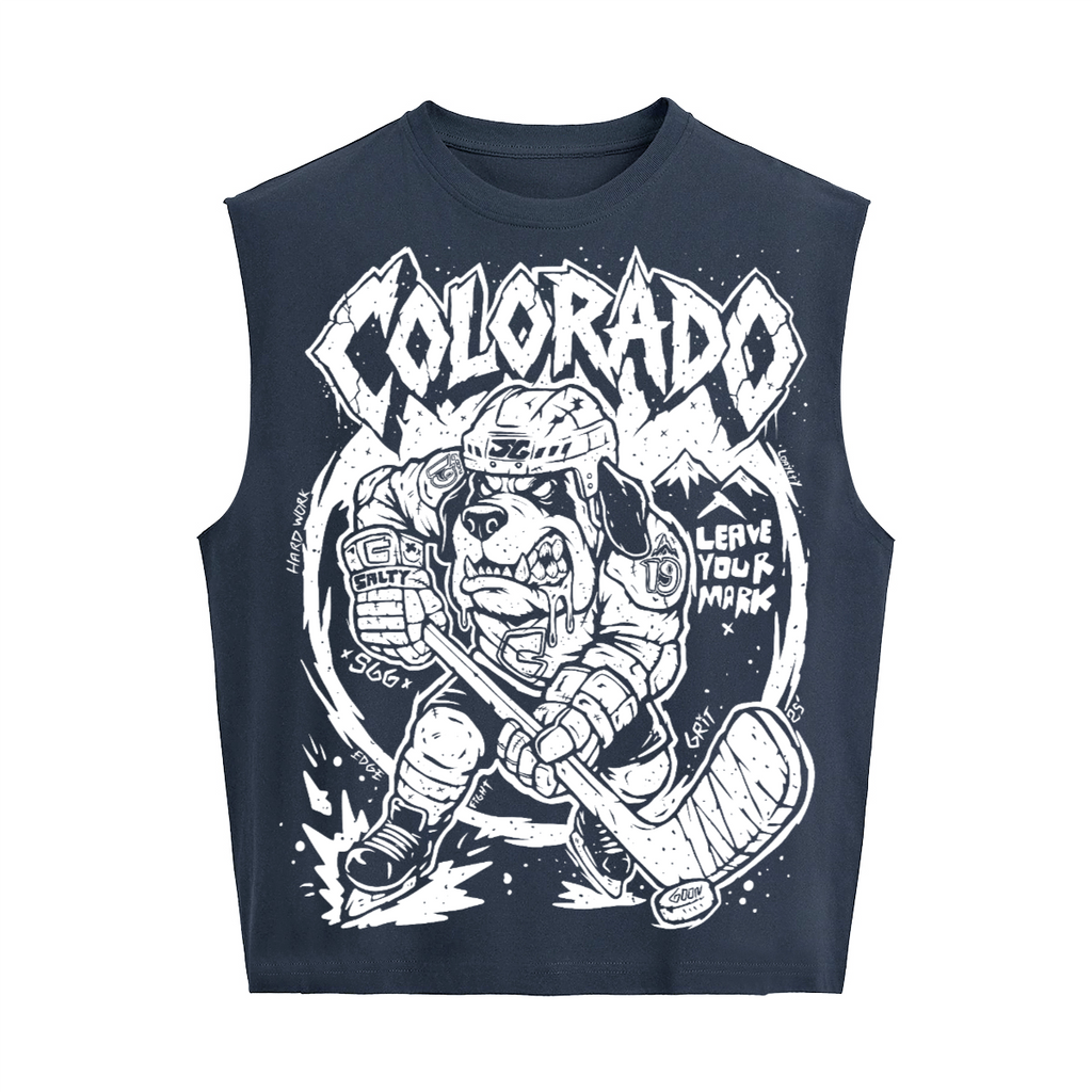 Colorado Hockey Heavy Tank Top
