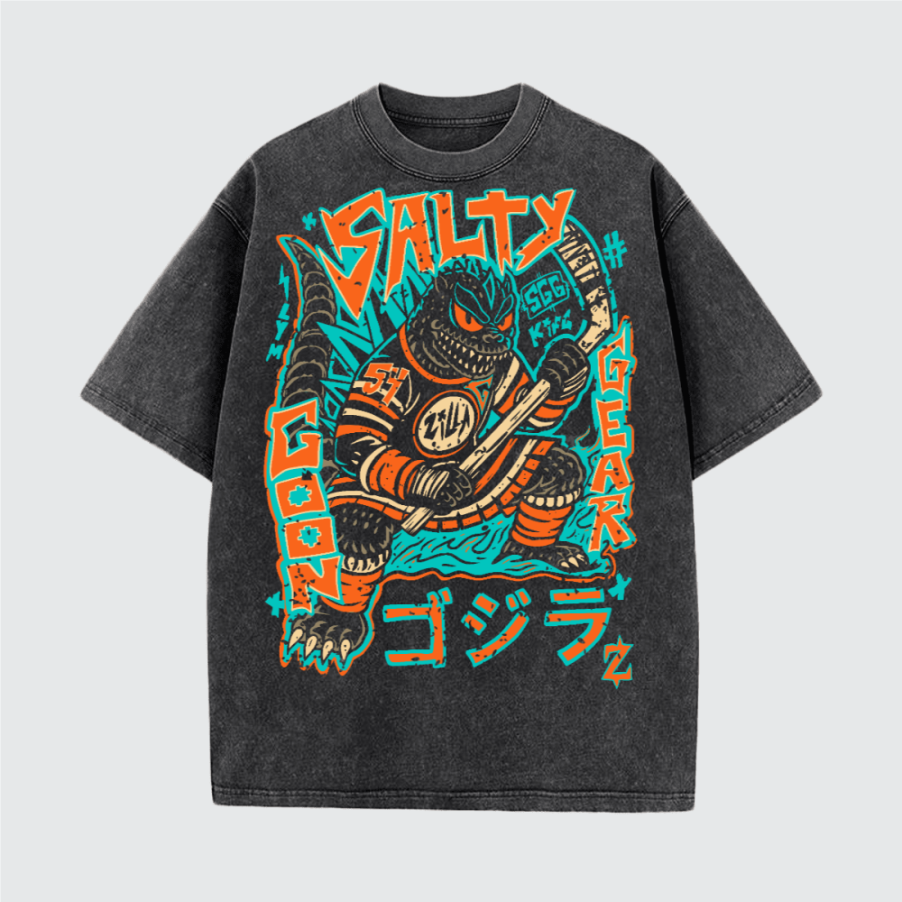 Kaiju Zilla Heavy Vintage Shirt
