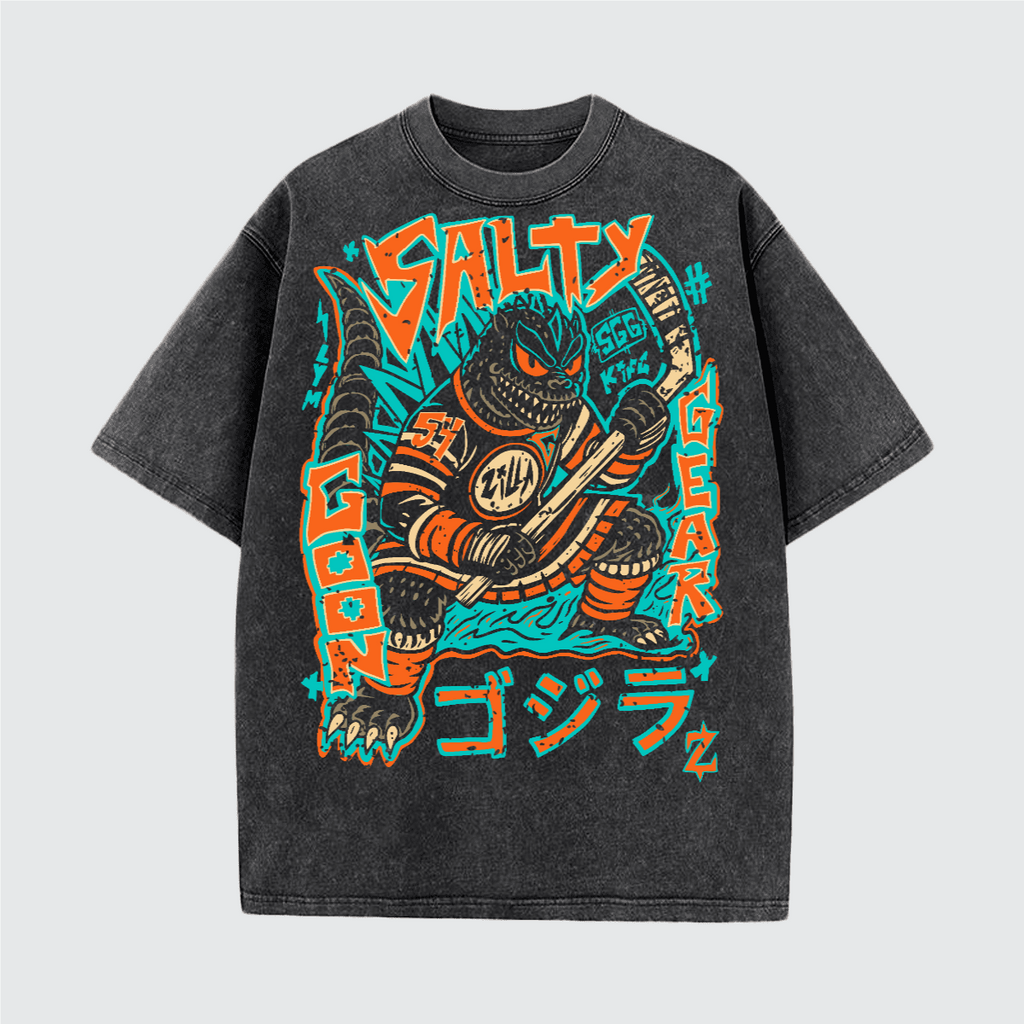 Kaiju Zilla Heavy Vintage Shirt