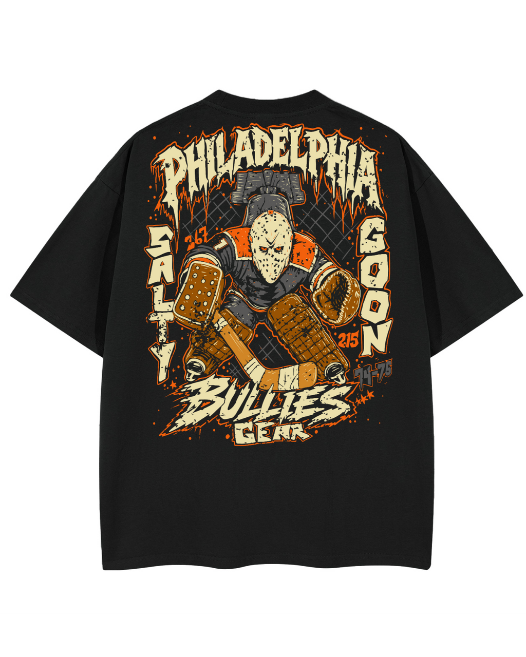 Philadelphia Bully Heavy Shirt Front and Back