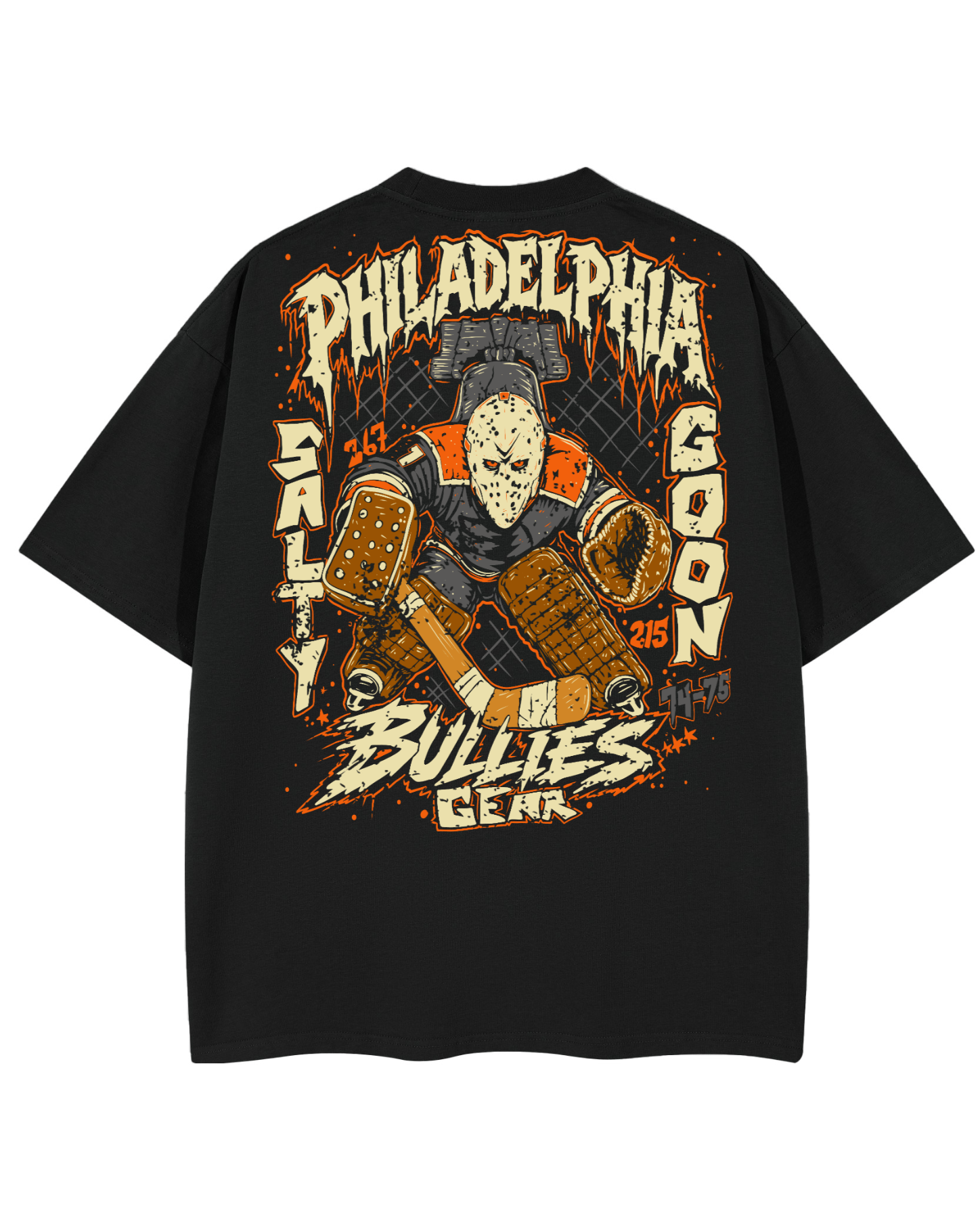 Philadelphia Bully Heavy Shirt Front and Back