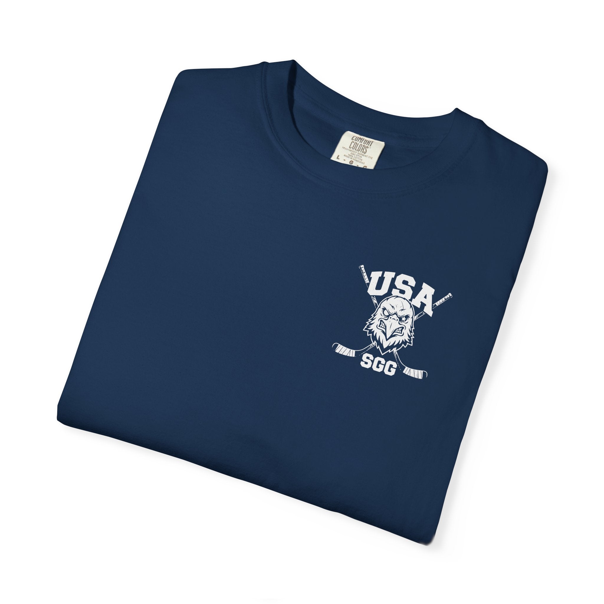 USA HOCKEY 2026 X SGG TEE - FRONT AND BACK