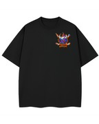 New York Scaled Skater Heavy Tee Front and Back