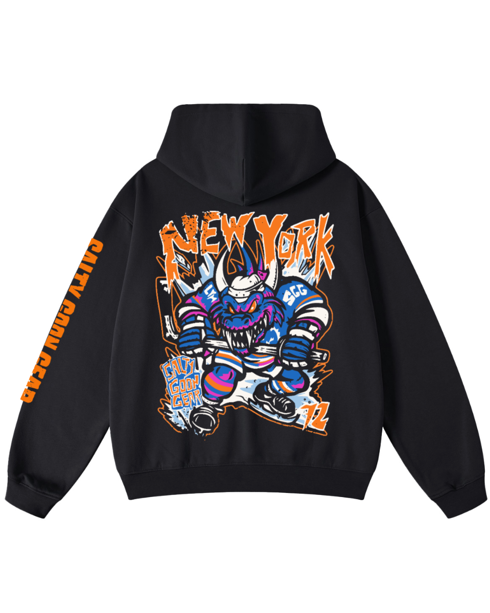 New York Scaled Skater Heavy Hoodie