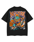 New York Salty Sailor Heavy Shirt Front and Back