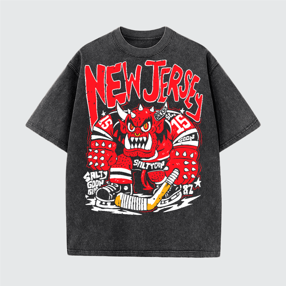 Jersey Turnpike Terror Vintage Heavy Shirt