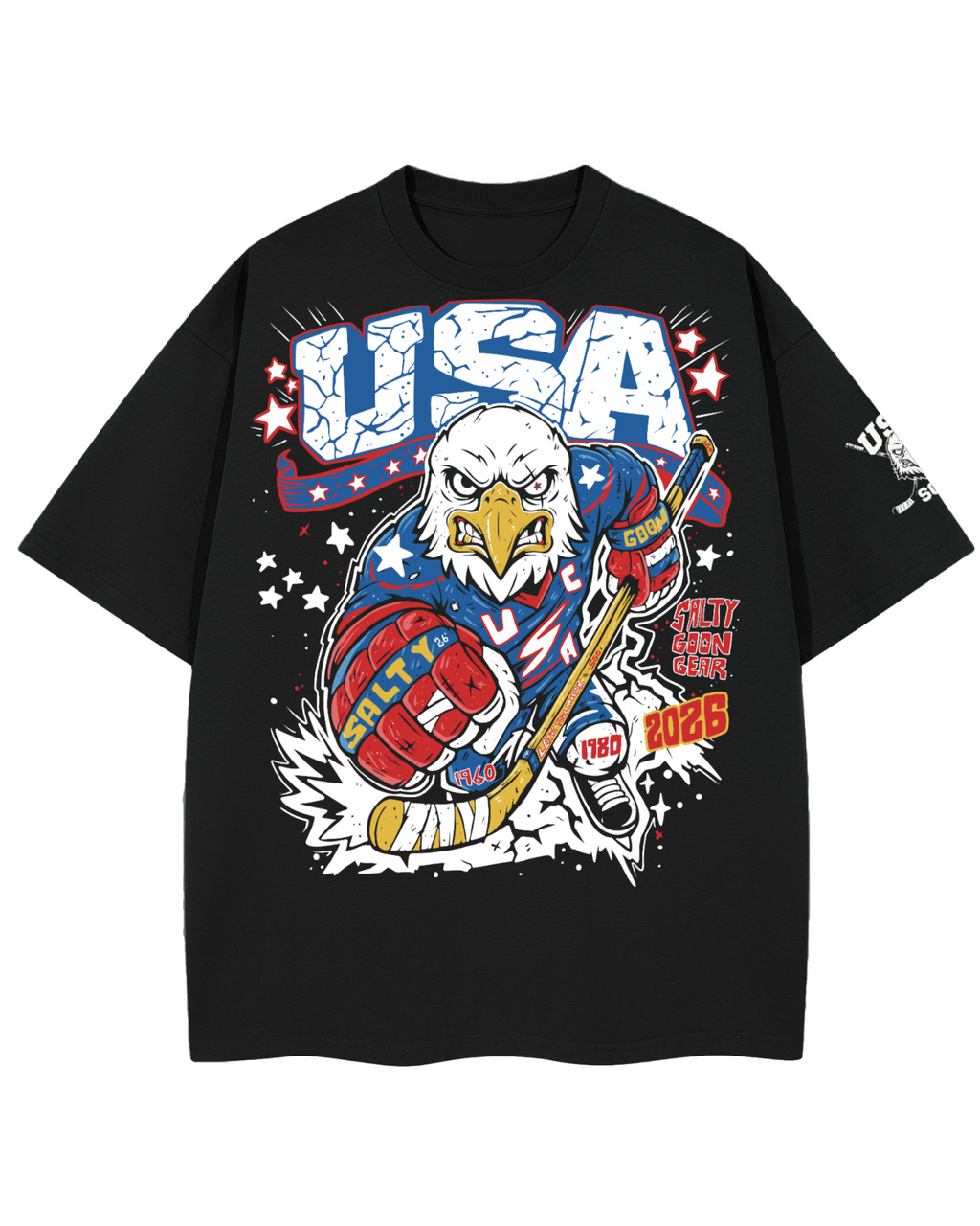 USA American Hockey Gold Heavy Shirt