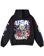 USA American Hockey Gold Heavy Hoodie