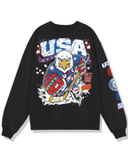 USA American Hockey Gold Heavy Sweatshirt