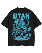 Utah Ice Age Enforcer Heavy Shirt Front and Back