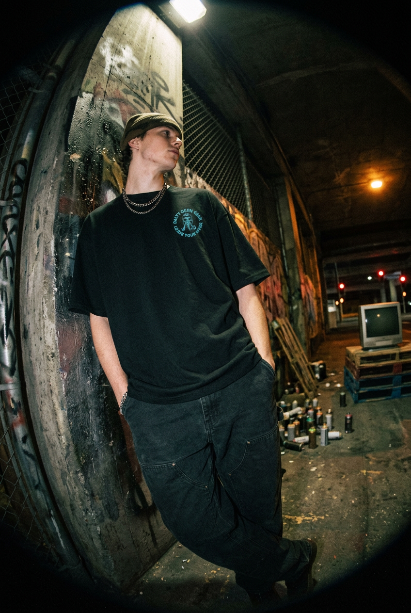 Utah Ice Age Enforcer Heavy Shirt Front and Back