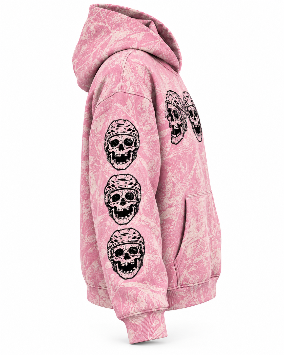Leave Your Mark V3 Pink Camo Fleece Hoodie