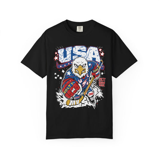 USA X SGG HOCKEY 2026 - Premium Comfort Colors T-Shirt - Front Print