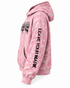 Leave Your Mark V3 Pink Camo Fleece Hoodie