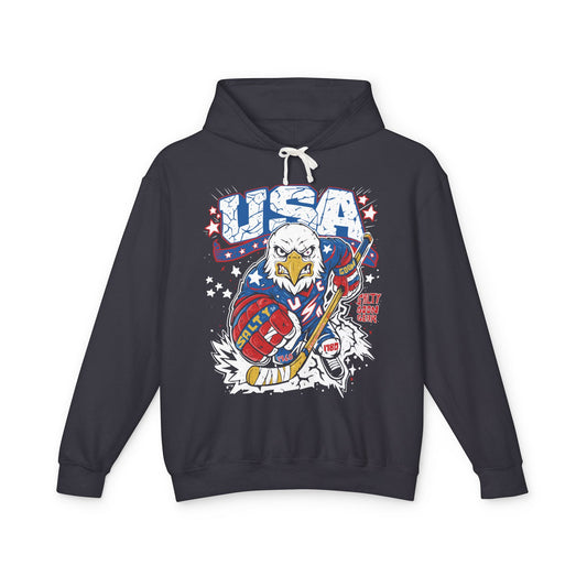 USA HOCKEY X SGG LIGHT WEIGHT HOODIE - FRONT PRINT ONLY