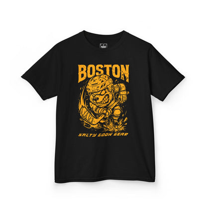 BOSTON IRON BITE ENFORCER - YOUTH GILDAN 5000B - FRONT PRINT TEE