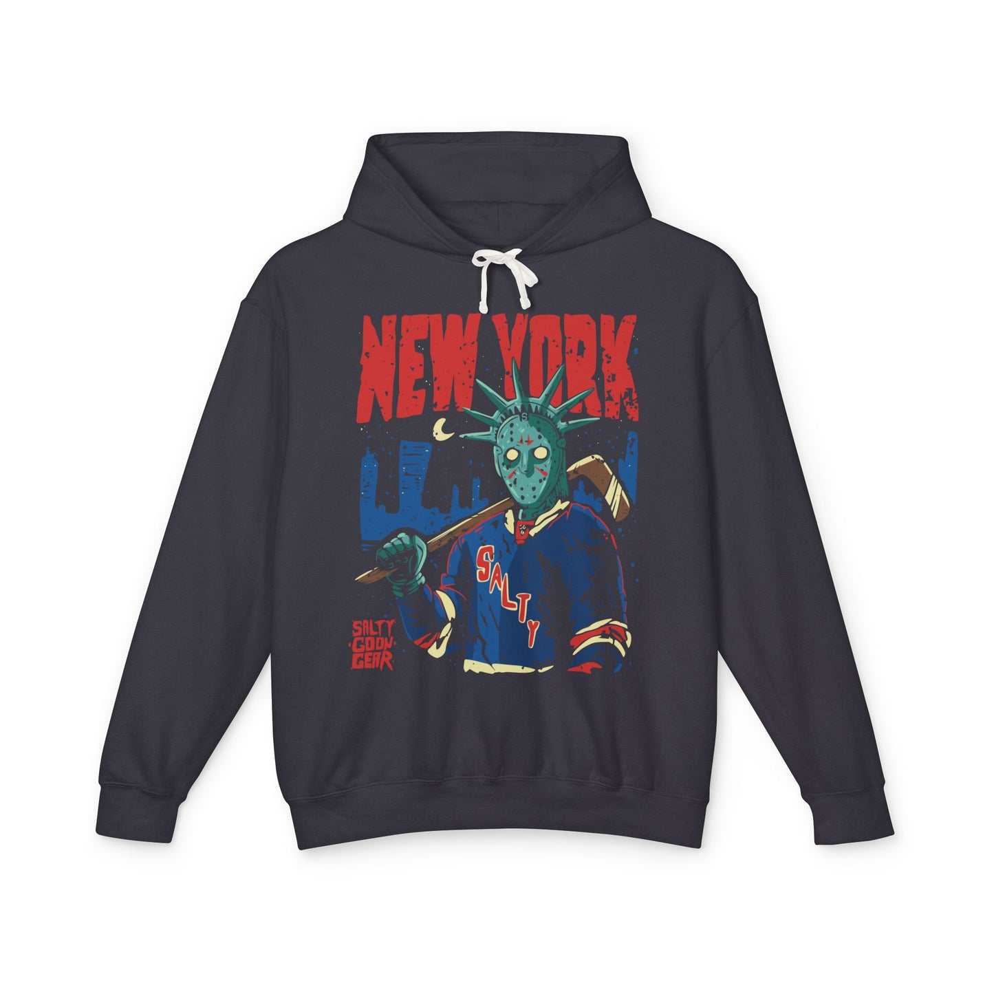 New York Liberty Enforcer Lightweight Hoodie - Front Print Only - No Kangaroo Pouch