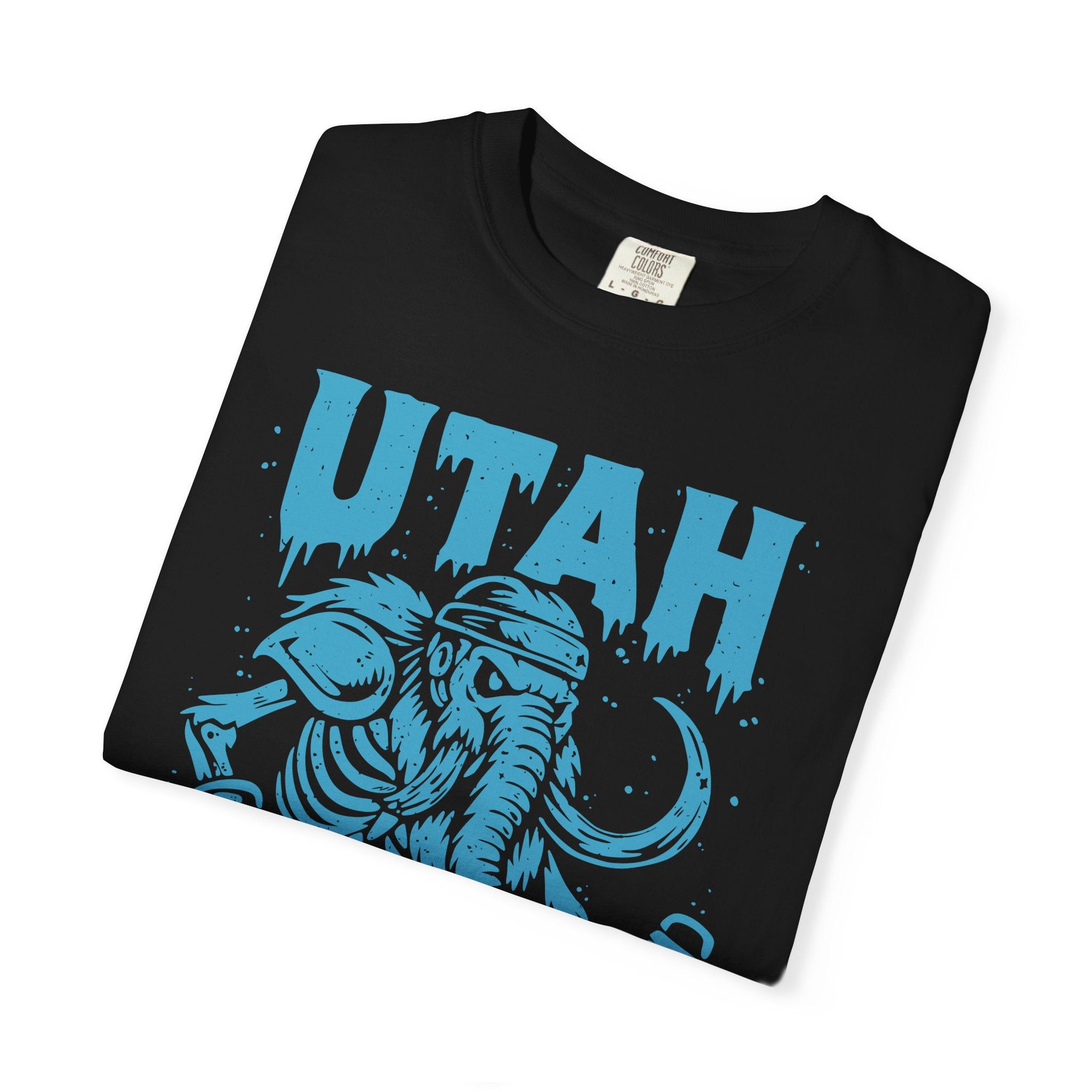 UTAH ICE AGE ENFORCER - Premium comfort colors tee - front print