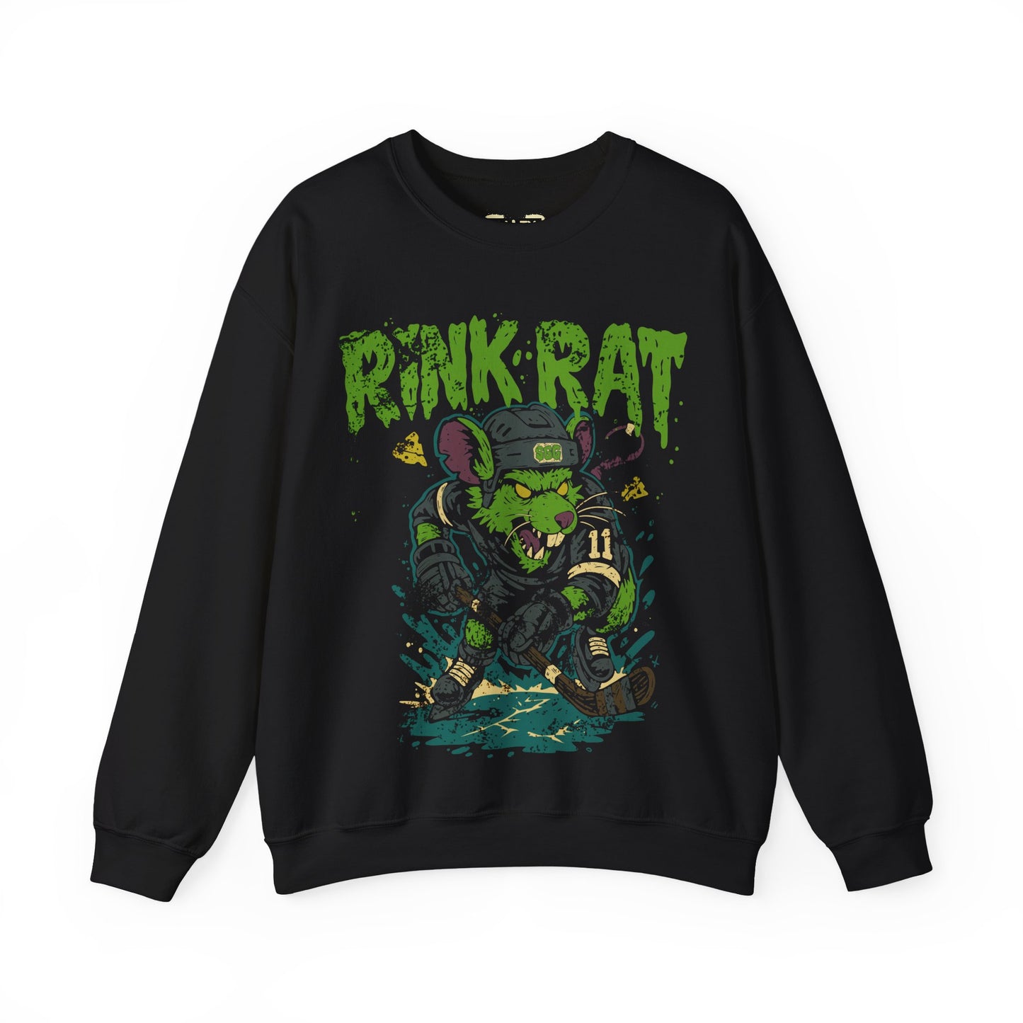 Rink Rat Unisex Adult Crewneck Sweatshirt