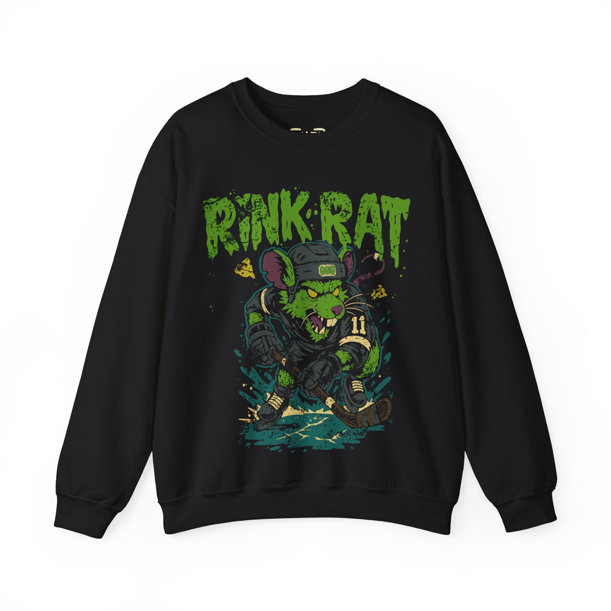 Rink Rat Unisex Adult Crewneck Sweatshirt
