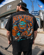 New York Salty Sailor Heavy Shirt Front and Back