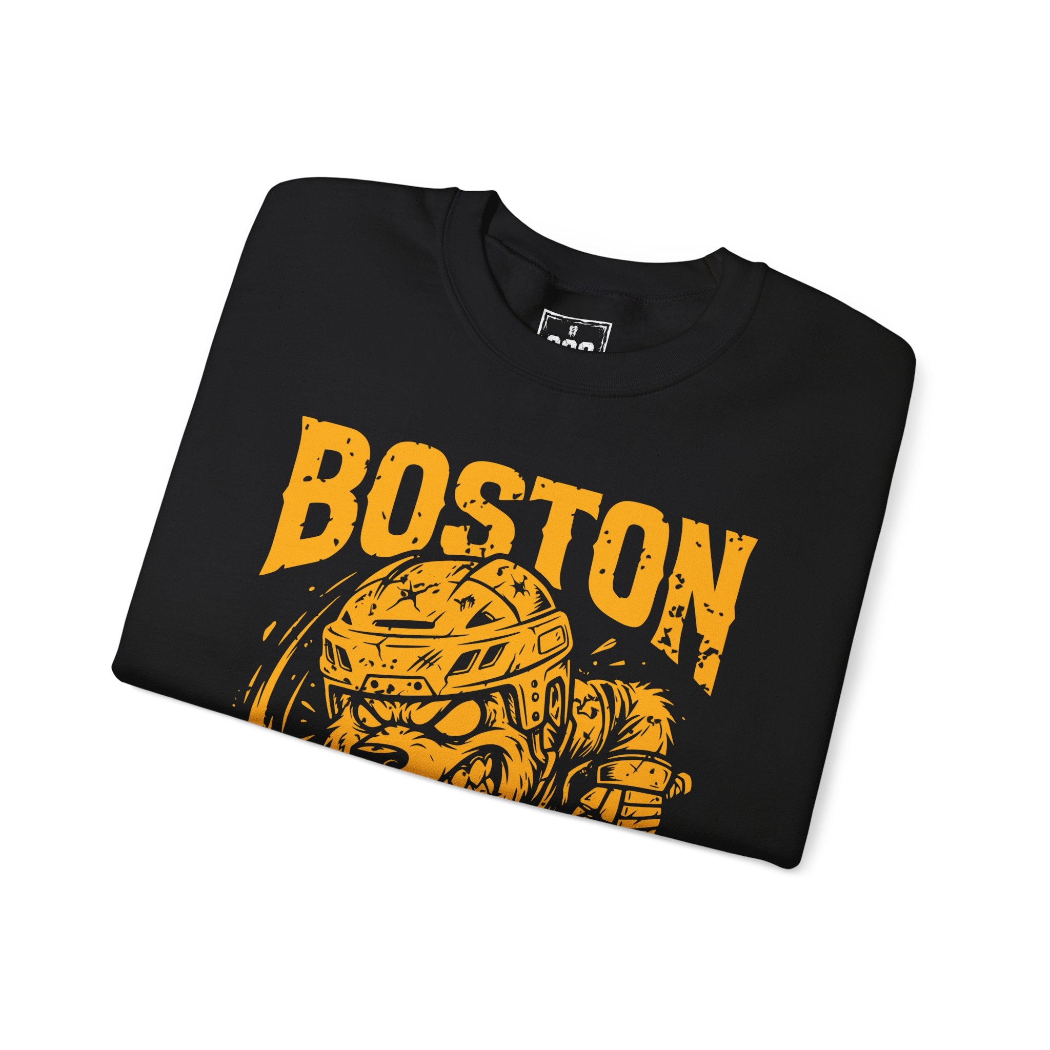 BOSTON IRON BITE ENFORCER - CREWNECK SWEATSHIRT - FRONT PRINT