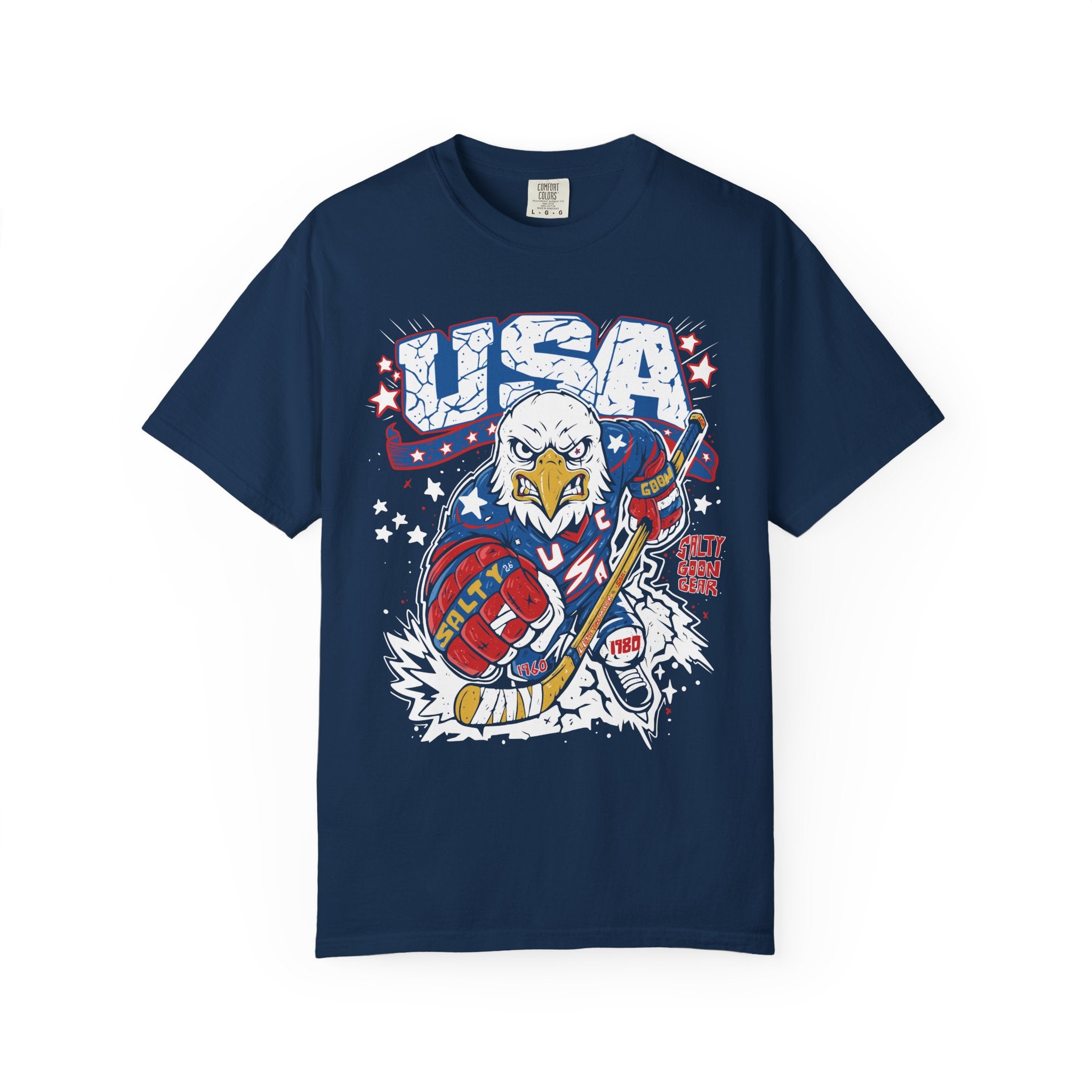 USA X SGG HOCKEY 2026 - Premium Comfort Colors T-Shirt - Front Print