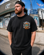 New York Salty Sailor Heavy Shirt Front and Back