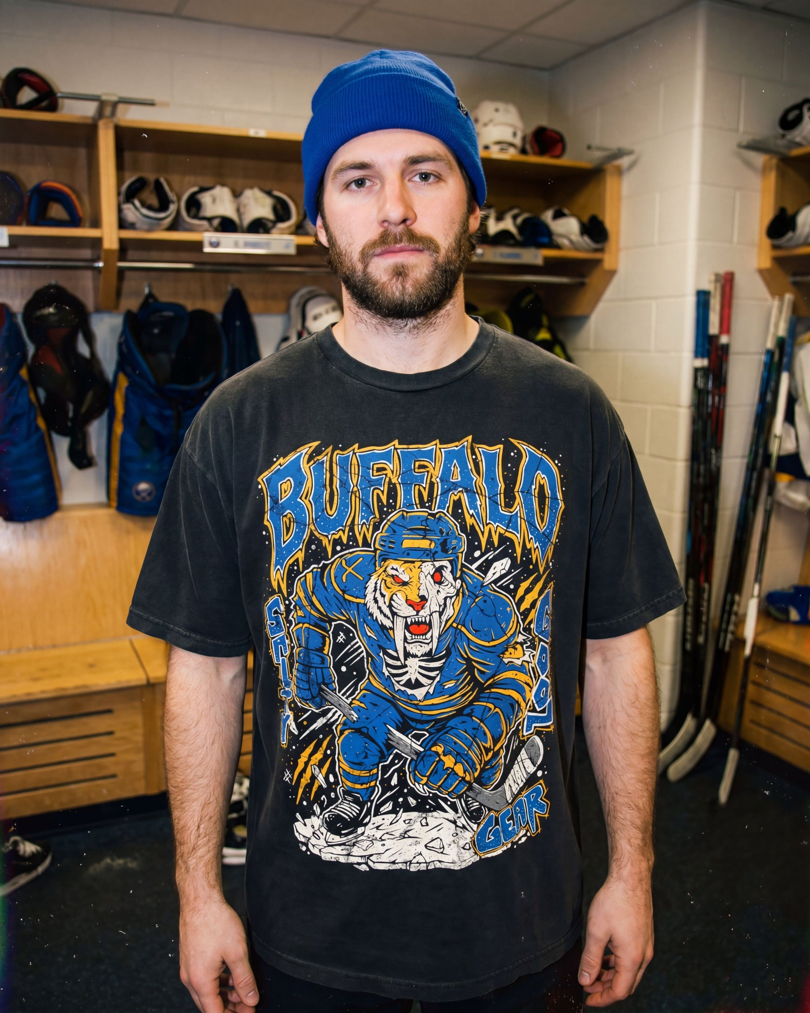 Buffalo Hockey Enforcer Vintage Tee