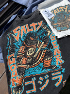 Kaiju Zilla Heavy Vintage Shirt