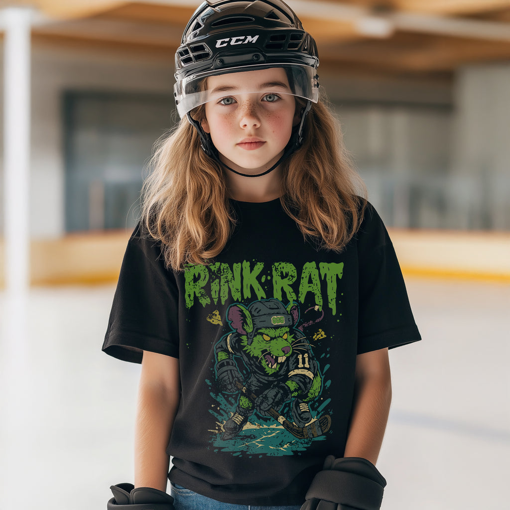 Rink Rat – Youth Tee (Bella + Canvas 3001Y)