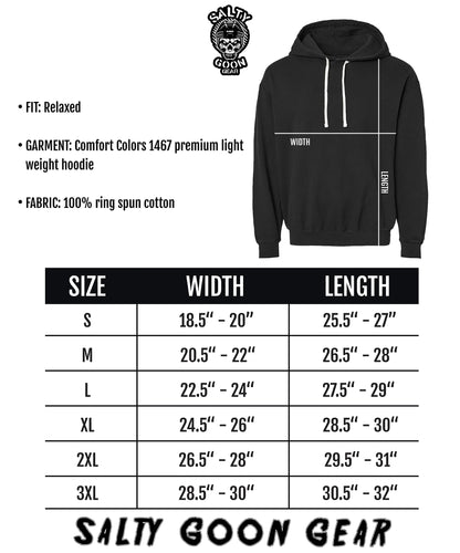 UTAH ICE AGE ENFORCER - PREMIUM HEAVY HOODIE - Front and Back