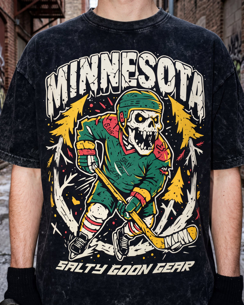 Minnesota Beast Enforcer Vintage Snow Wash Tee
