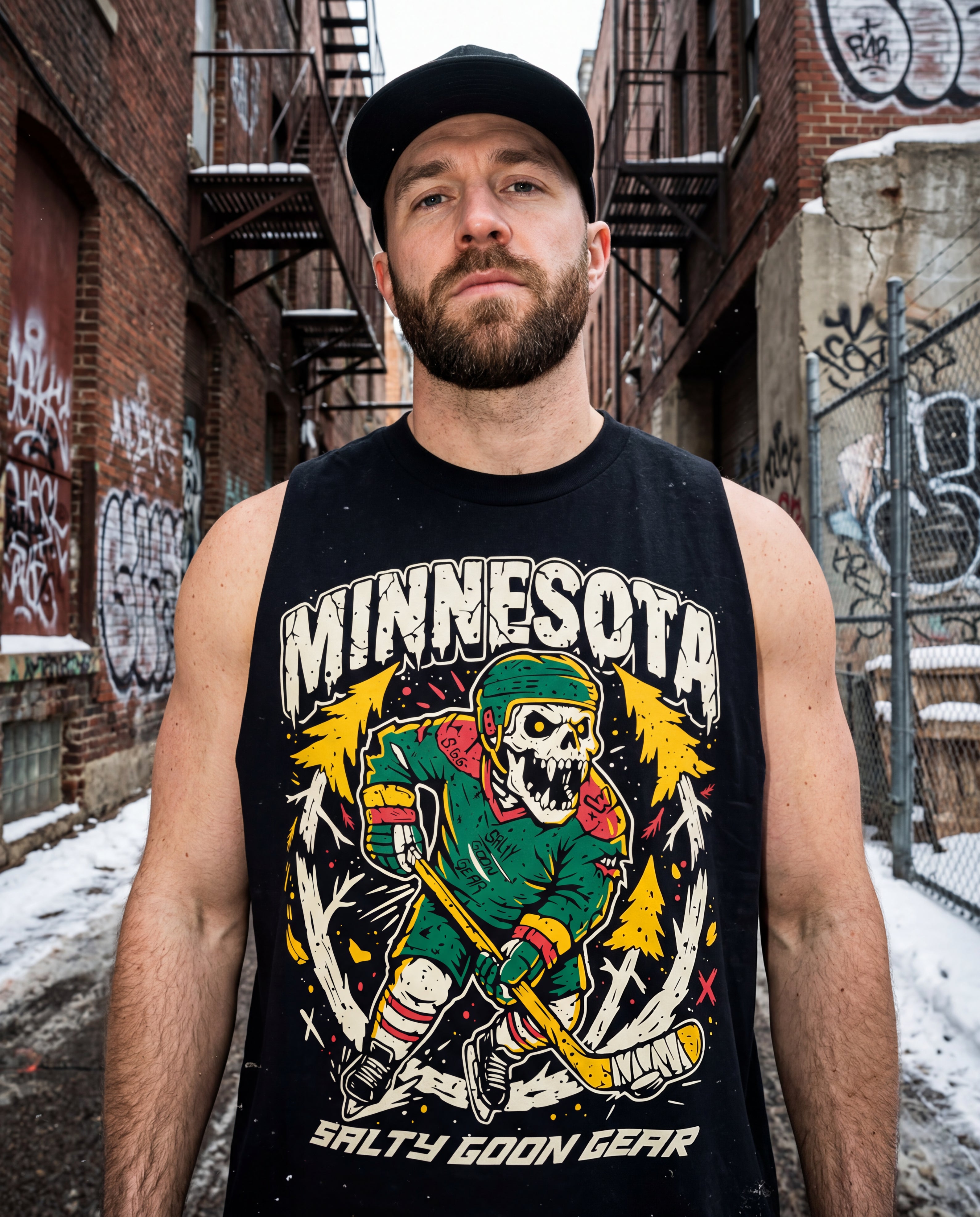 Minnesota Heavyweight Cropped Tank Top