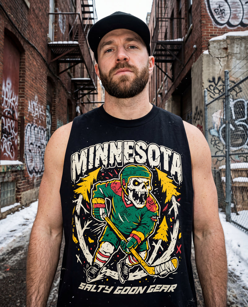 Minnesota Heavyweight Cropped Tank Top