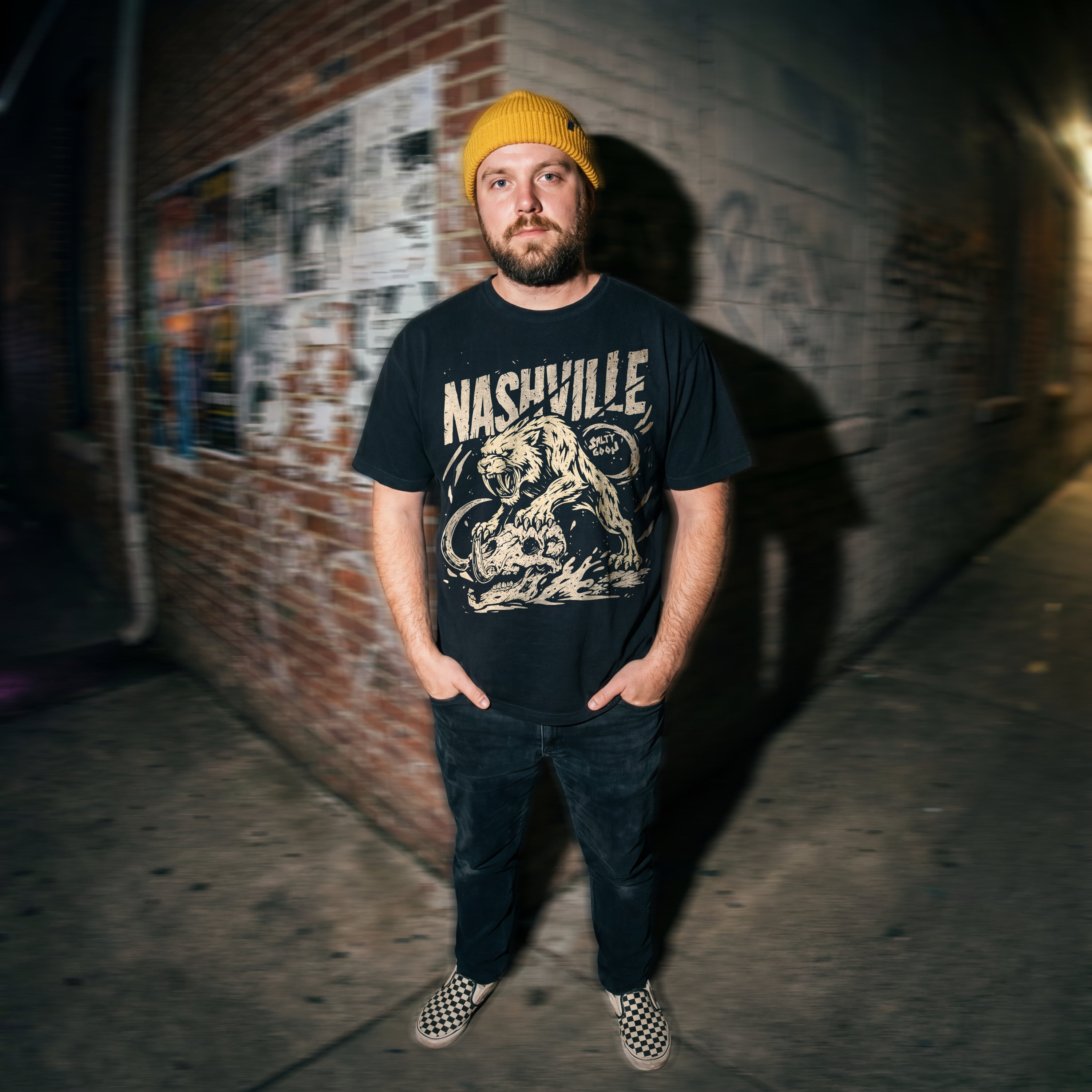 NASHVILLE - PRE-HISTORIC VICTORY - COMFORT COLORS FRONT PRINT