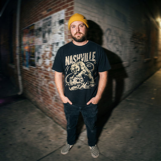 NASHVILLE - PRE-HISTORIC VICTORY - COMFORT COLORS FRONT PRINT