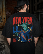 New York Liberty Enforcer Heavy Tee Front and Back