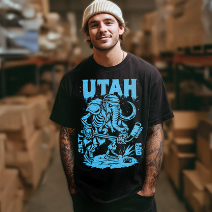 UTAH ICE AGE ENFORCER - Premium Hockey Tee