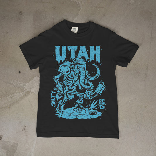 UTAH ICE AGE ENFORCER - Premium Screen Print Comfort Colors Tee