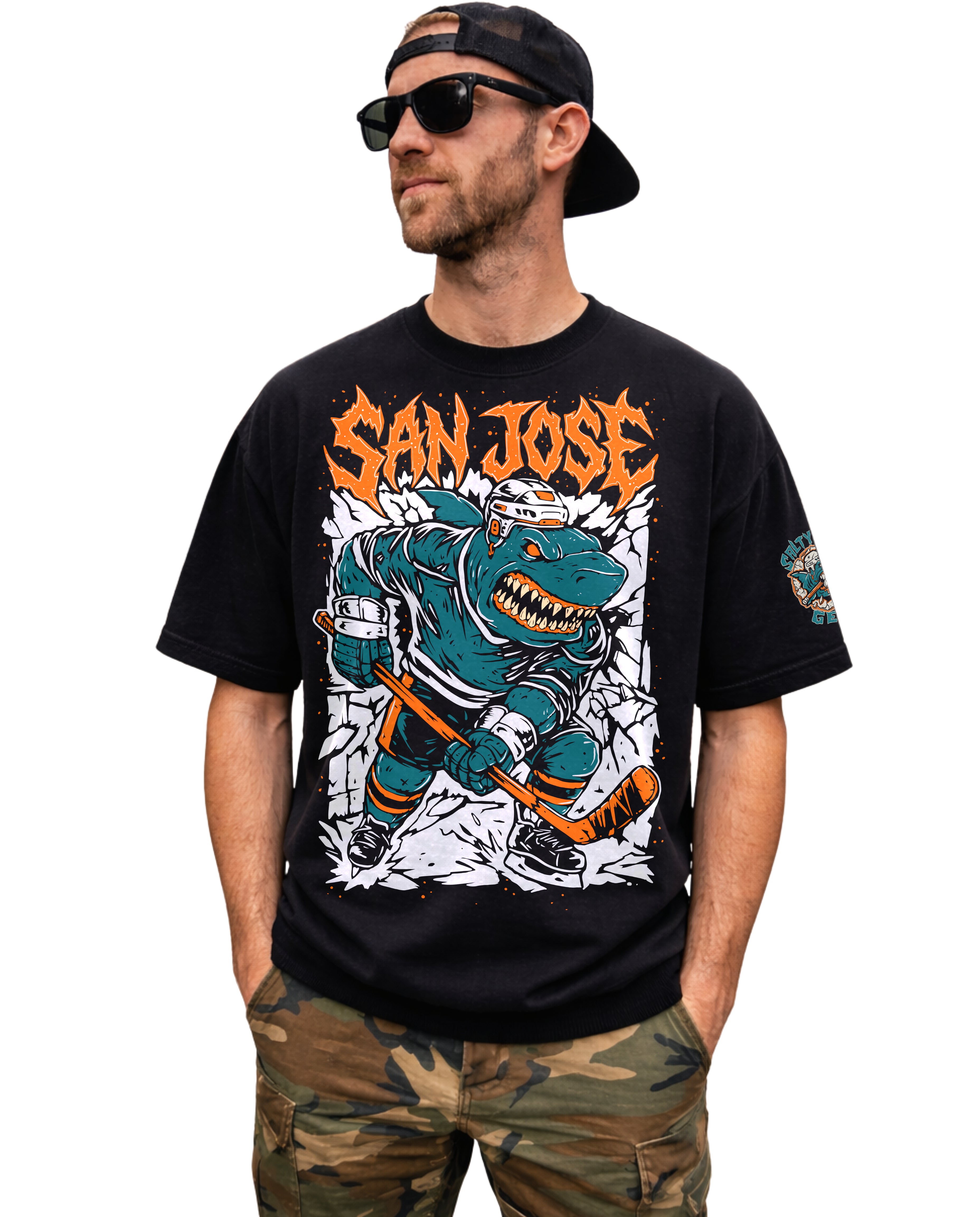 San Jose Sharp Bite Enforcer - Ultra Heavy Premium T-Shirt