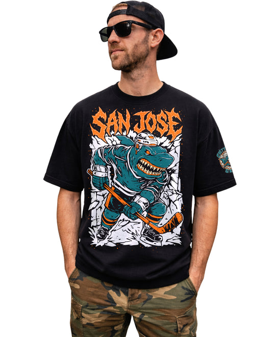 San Jose Sharp Bite Enforcer - Ultra Heavy Premium T-Shirt