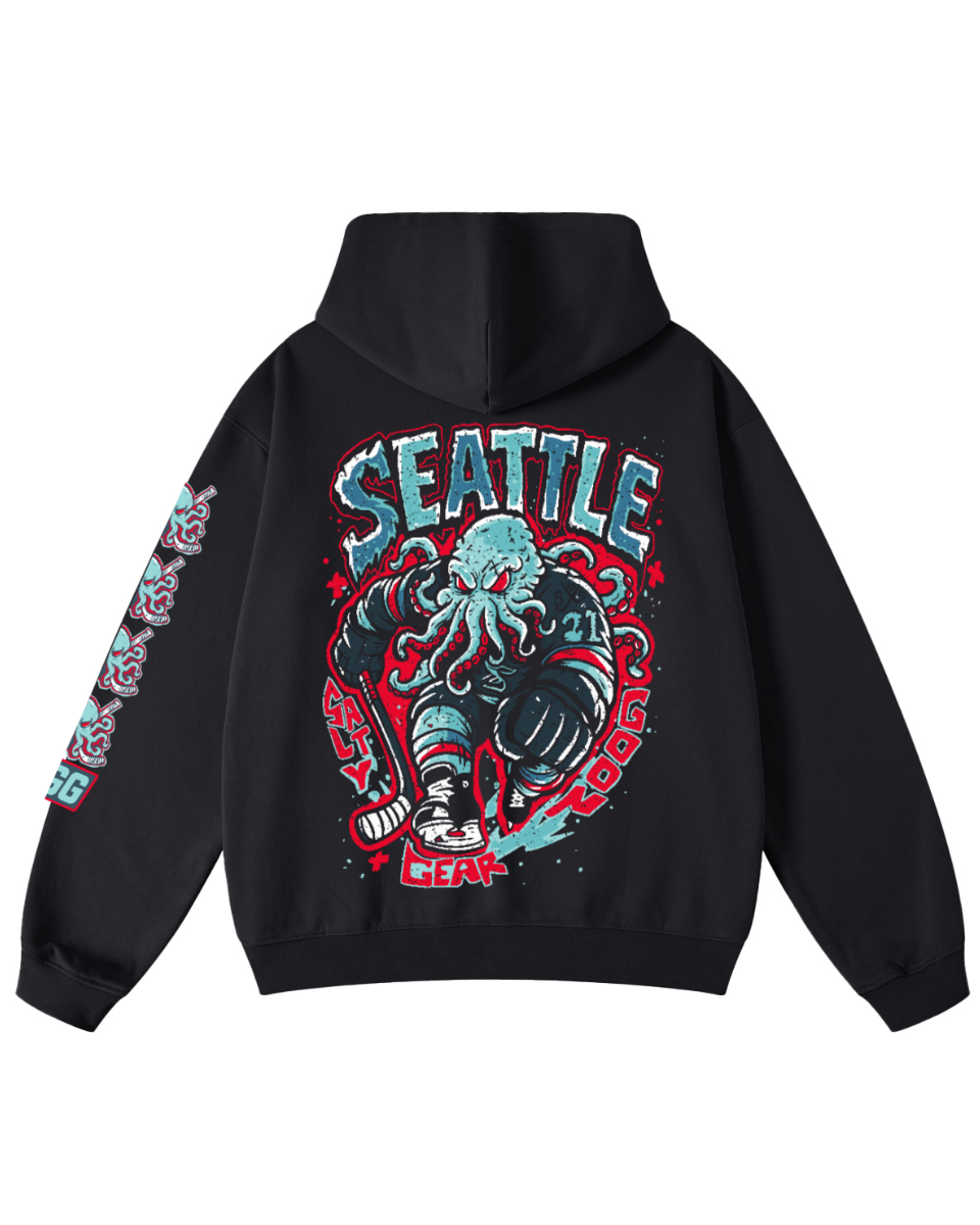 Seattle Hockey Enforcer Heavy Hoodie
