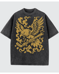 USA Hockey Golden Eagle Tshirt Design Vintage Washed 