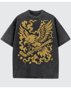 USA Hockey Golden Eagle Tshirt Design Vintage Washed 
