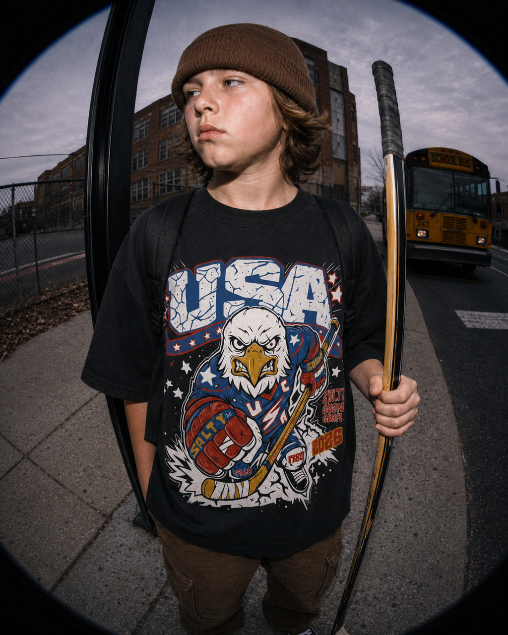 USA American Hockey Gold Champions Youth Shirt